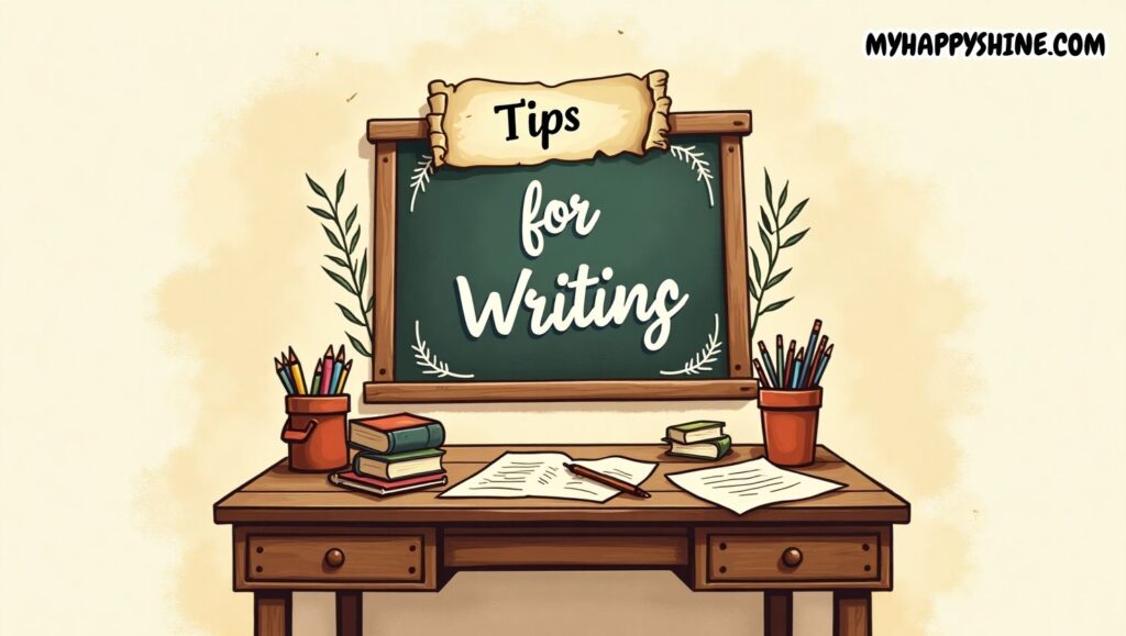 tips for writing